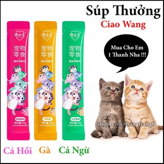 Súp thưởng thức ăn mèo Ciao Wang -Súp thưởng Ciao Wang -Súp Ciao Wang