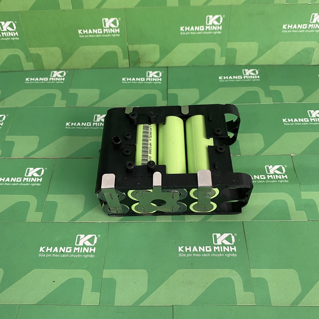 Kẽm hàn cell bộ 4S - 2P ghé khối pin 8 cell 18650 pin máy khoan, xe điện