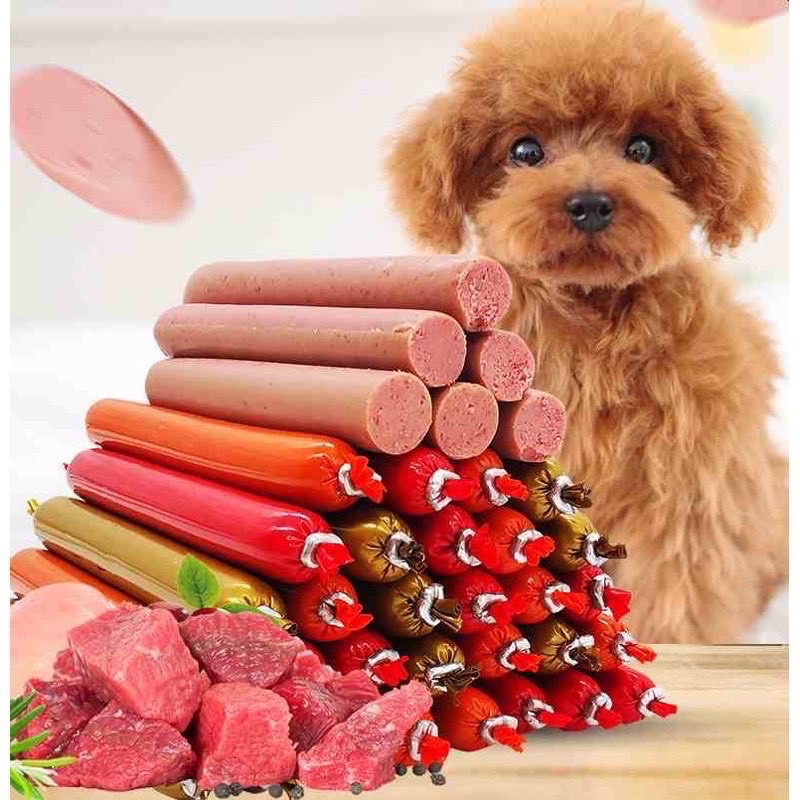 Xúc xích chó mèo Thái Lan thanh lẻ 15g