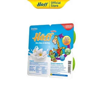 Sữa Chua Trái Cây Hoff ( 4 hủ 55g )date luôn mới