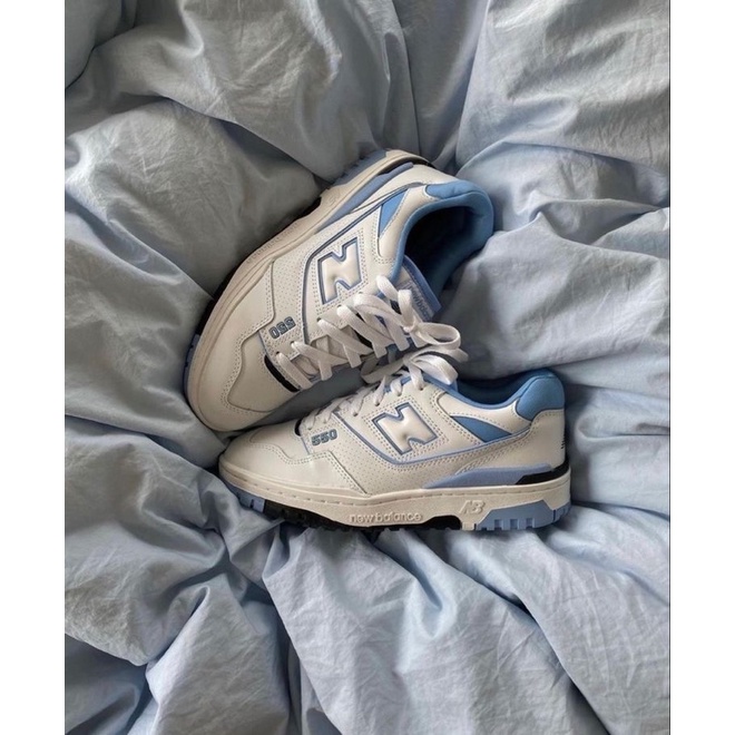 Giày thể thao NB550 xanh cao cấp fullbox