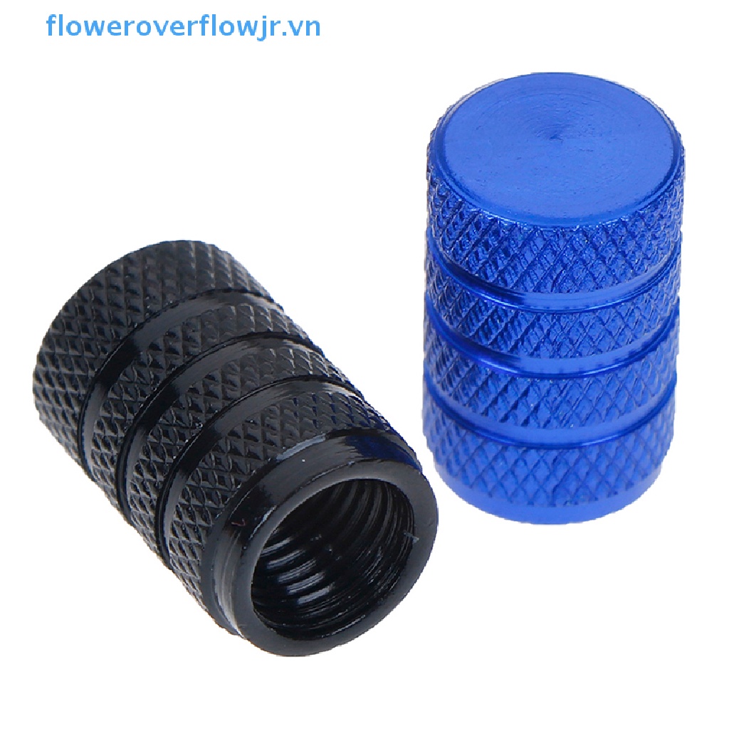 4 Nắp Van Bánh Xe Hơi Bằng Nhôm Chống Bụi Tiện Dụng