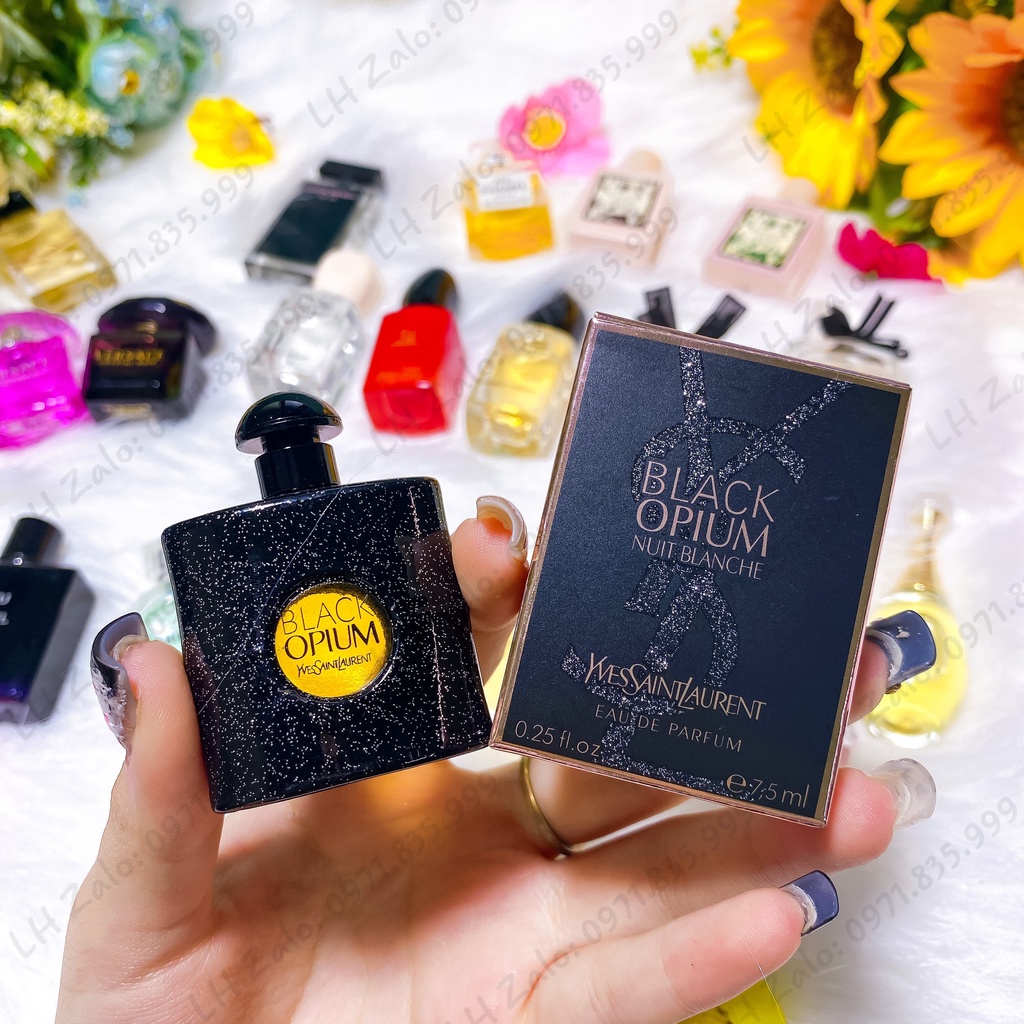 Nước hoa YSL Libre EDP 7.5ml, YSL Mon Paris, Black Opium 30ML, Nước Hoa Mini Nữ Full Box