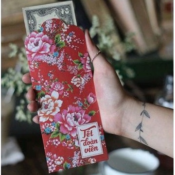 Combo Lì xì TẾT có video ẢNH THẬT mẫu mới 2023 giấy Kraft Nhật dày dặn