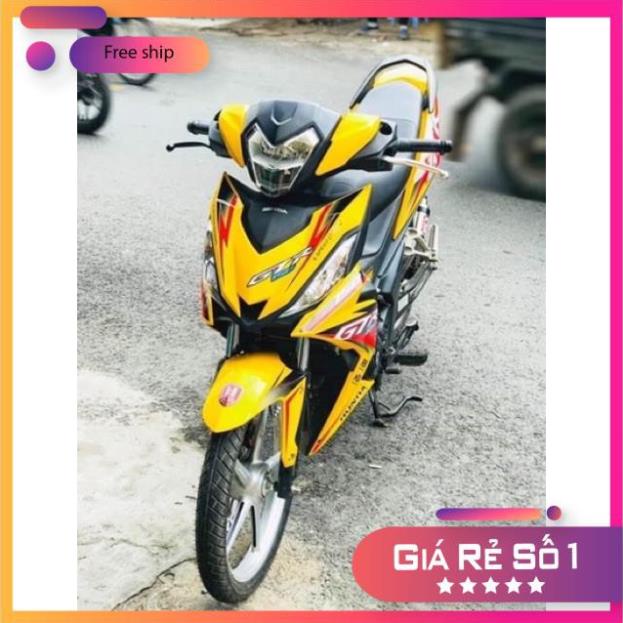 FREE SHIP + QUÀ TẶNG Tem rời Winner GTR dán xe vàng