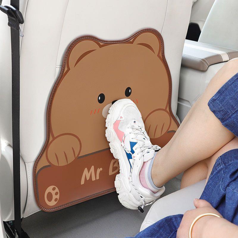 Đệm Chống Bẩn Chống Bẩn Gắn Lưng Ghế Xe Hơi Tiện Dụng