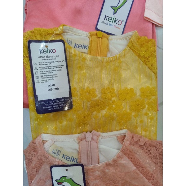 ÁO DÀI CÁCH TÂN BÉ GÁI ÁO VÀ QUẦN 12- 28 KG