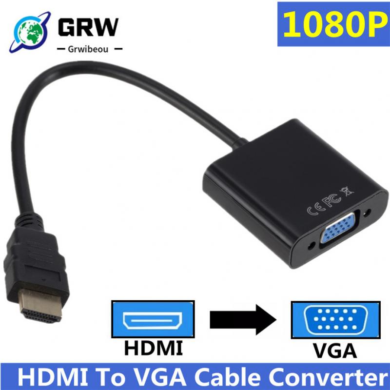 Bộ CáP ChuyểN ĐổI 1080P HDMI Sang VGA Kỹ ThuậT Số Cho Xbox PS4 PC Laptop TV Box