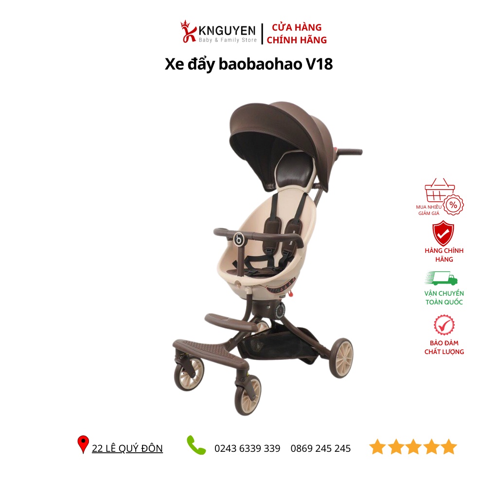 Xe đẩy baobaohao V18