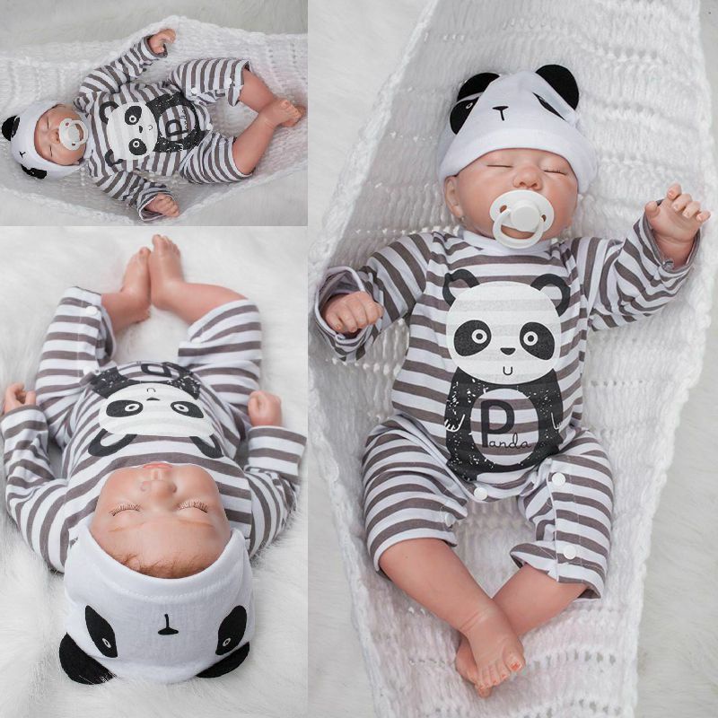 Búp bê em bé sơ sinh bằng silicon 60cm 55cm 48cm nhiều kiểu dáng tùy chọn đáng yêu