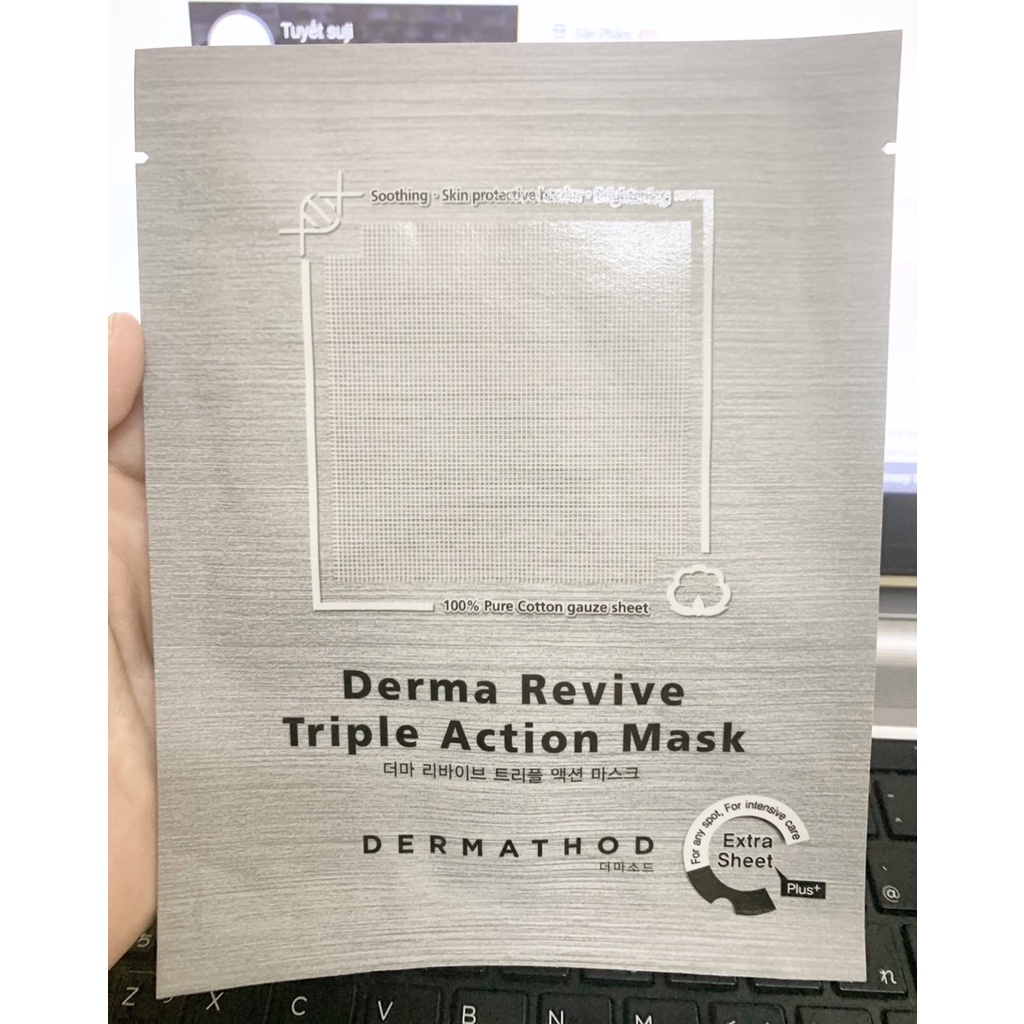 Mặt nạ Derma Revive Triple Action 1 miếng