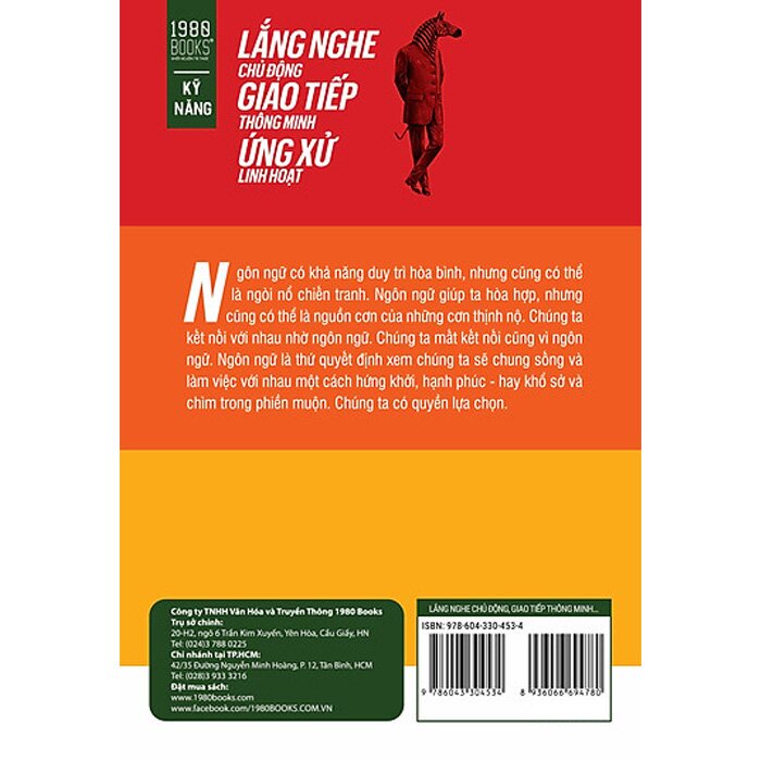 Sách - Lắng Nghe Chủ Động, Giao Tiếp Thông Minh, Ứng Xử Linh Hoạt