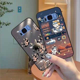 Ốp Samsung S8 / S8 Plus / S8+ in hình phi hành gia , vũ trụ ngân hà mẫu mới nhất