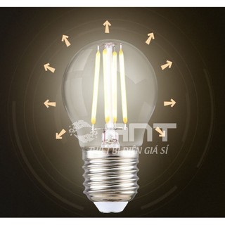 BÓNG ĐÈN LED Dây Tóc Edison A60 4W E27 - 3000k