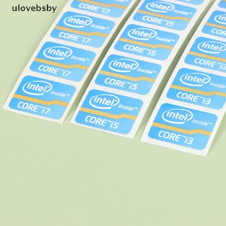 Sticker Logo Trang Trí Laptop Intel Core i3 i5 i7