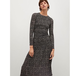 [Mango Auth] Váy Midi Ôm Body Mango