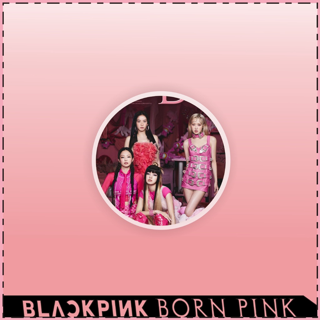 Mới Giá Đỡ Điện Thoại In Hình BLACKPINK BORN PINK Popsockets iRing
