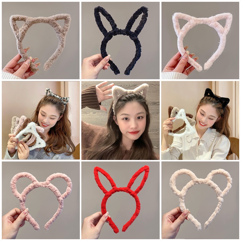 Băng Đô Tai Mèo Dễ Thương Cho Nữ