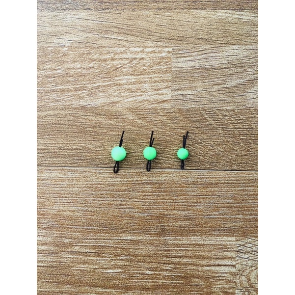 Xốp boli câu cá móc sẵn dây.Bịch 30 hạt