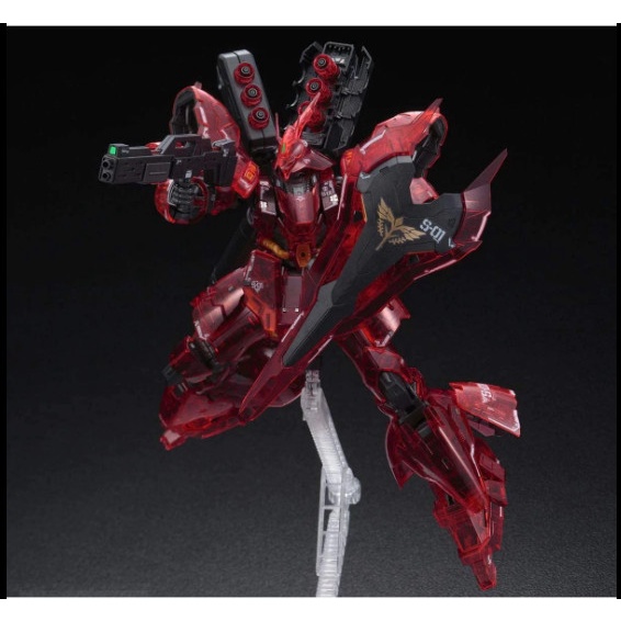Mô Hình Lắp Ráp RG 1/144 Sazabi Clear Color Gundam Base Event Limited Gunpla Plastic Model Kit Bandai 4573102554161