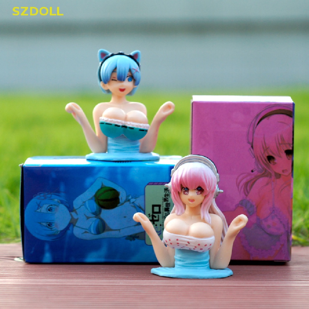 Búp Bê Anime Lắc Lư Dễ Thương Để Bàn Trang Trí Xe Hơi