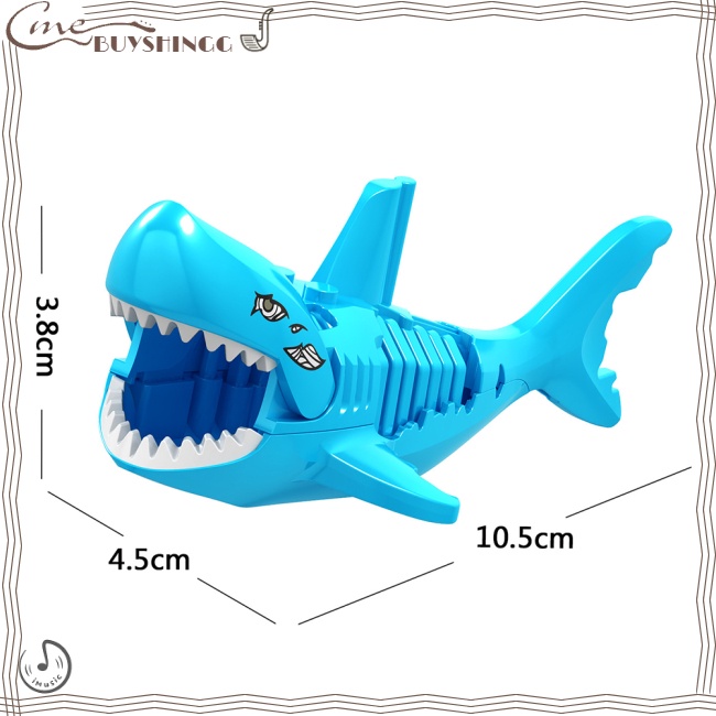 Mô Hình Đồ Chơi Lego Cá Mập Phát Nhạc Dành Cho Trẻ Xl014-018