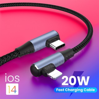 Dây cáp sạc nhanh usb loại c 0.5 / 1 / 2m cho iphone 13 12 pro max pd 20w