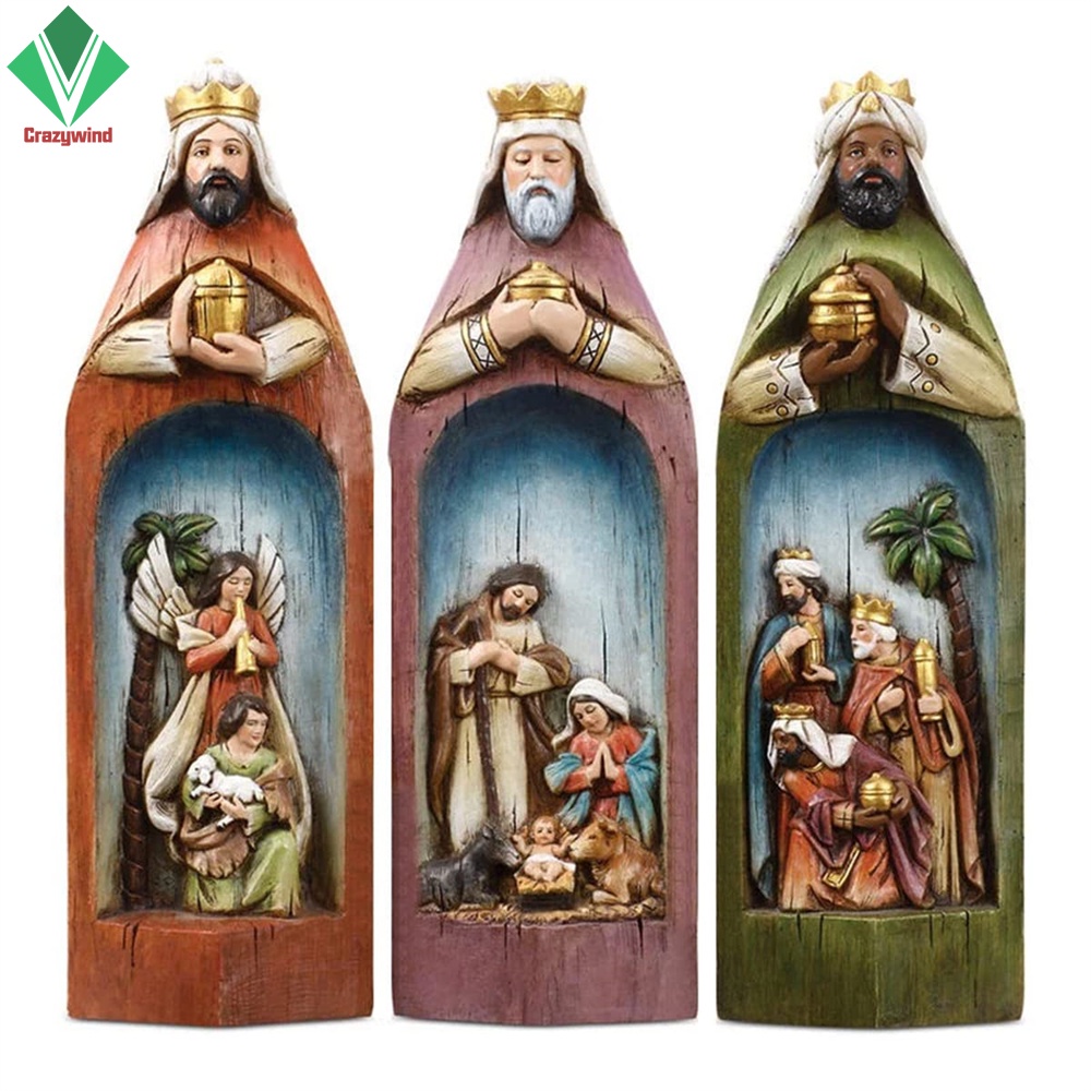 Bộ Sưu Tập Giáng Sinh Bằng Nhựa Resin Thủ Công Cho Nam