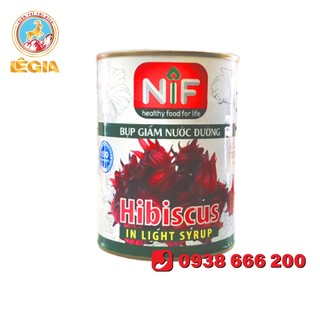 Hoa hibicus ngâm nước đường nif 560g