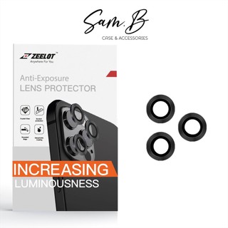 Miếng dán cường lực bảo vệ camera lens zeelot pishield cho iphone 12 pro/ 12 pro max - hàng chính hãng
