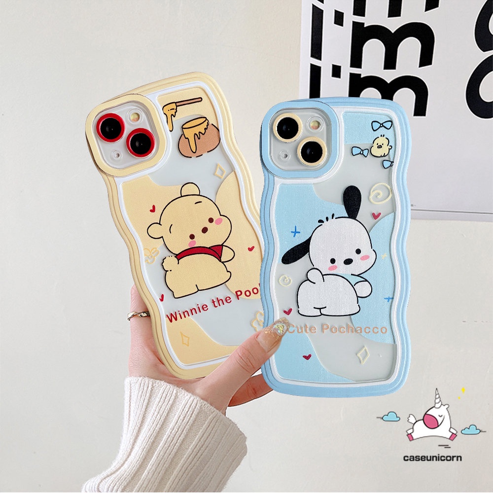 Ốp Điện Thoại Họa Tiết Hoạt Hình Winnie The Pooh Cho iPhone 11 7Plus 8Plus 13 12 14 11 Pro Max XR 7 8 6 6s Plus 14 Plus X XS Max SE 2020
