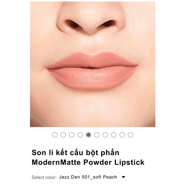 Son lì kết cấu bột phấn ModernMatte Powder Lipstick Shi.Sei.Do Chính Hãng