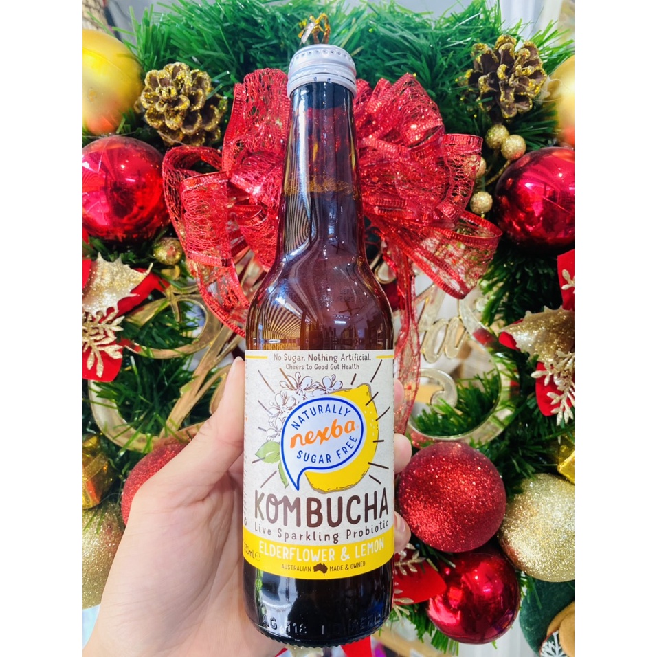 Nước uống lên men Kombucha Nexba các vị 330ml