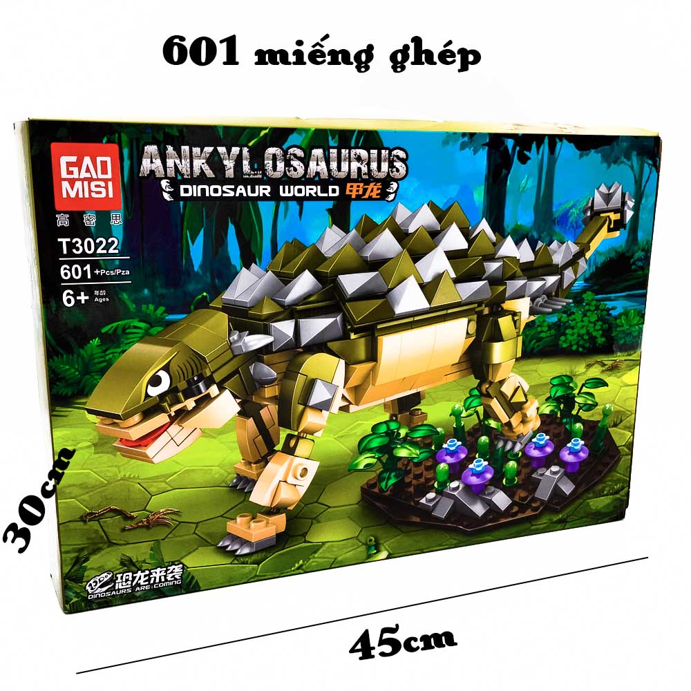 Bộ Lắp Ráp Xếp Hình Kiểu Lego Khủng Long - Nhiều Mẫu