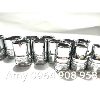 [HÀNG CHÍNH HÃNG] Đầu tuýp 3/8 Kouritsu thép CR-V  (đầu típ 3/8 , đầu khẩu 3/8)