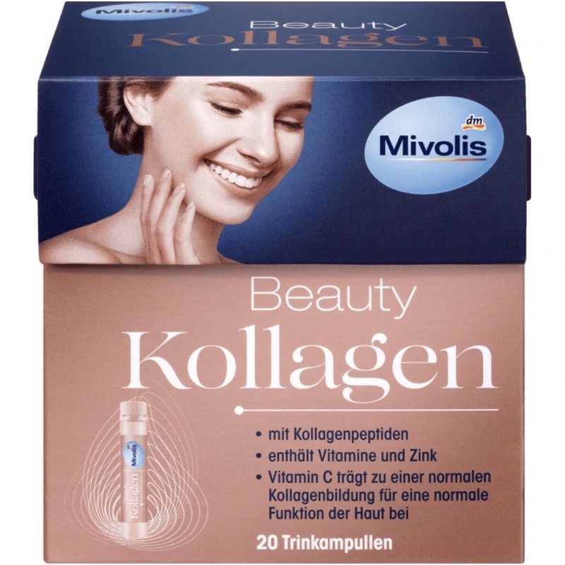 Collagen Mivolis Beauty Kollagen Hyaluron, 20 x 25 ml