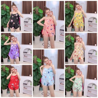 Set phi lụa xẻ tầng (Freesize <58kg)