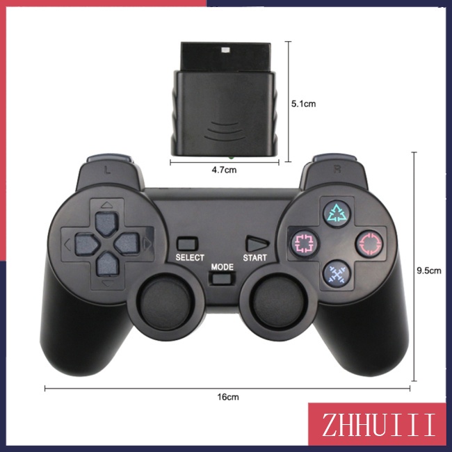 Tay Cầm Chơi Game Không Dây Có Độ Rung Cao Dành Cho Sony Ps2