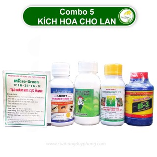 Combo 5 - Kích hoa - Dưỡng hoa cho lan