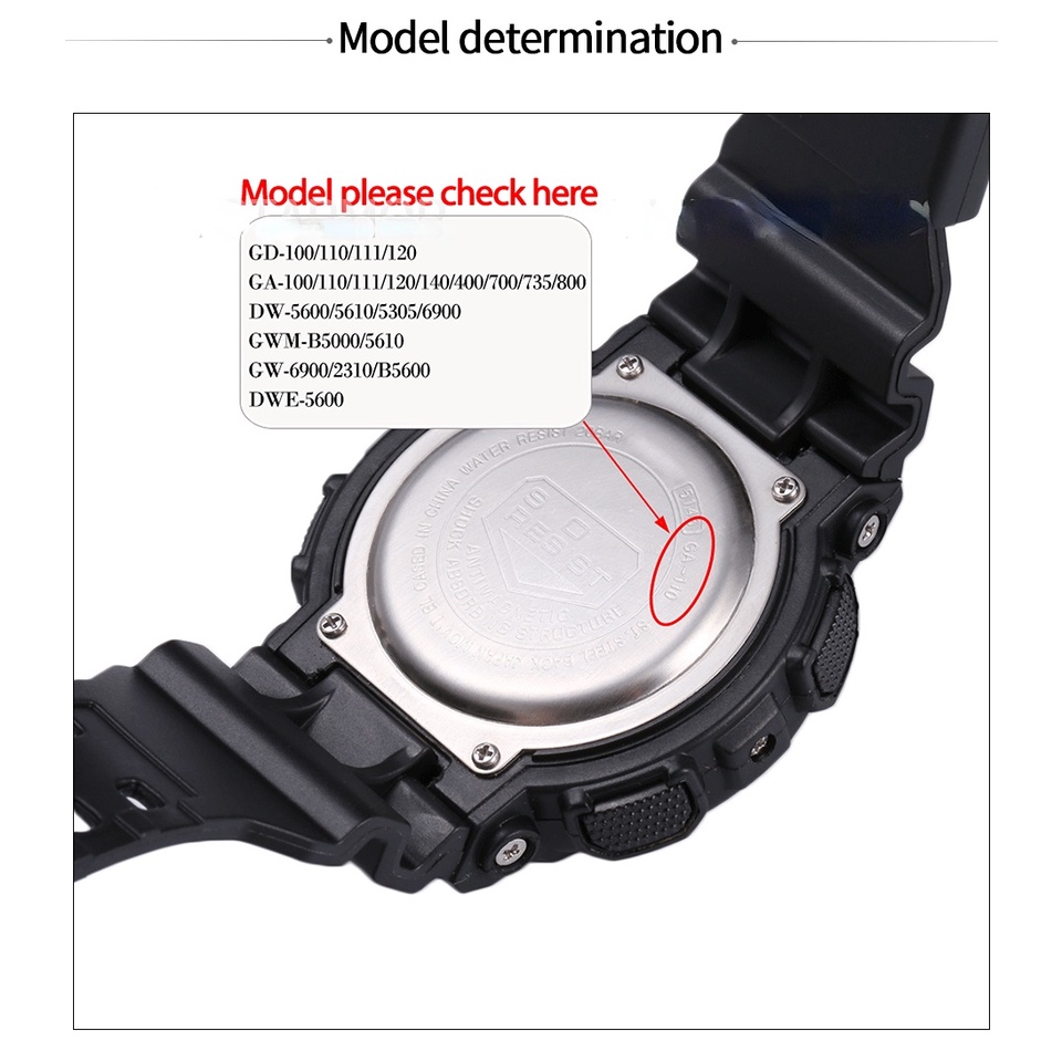 Dây Đeo Nylon 16mm Cho Đồng Hồ Casio G-Shock GA120 GA100 5600 GWM5610 DW6600