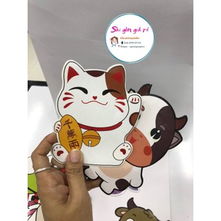 Bao lì xì hoạt hình thú Chibi 3D
