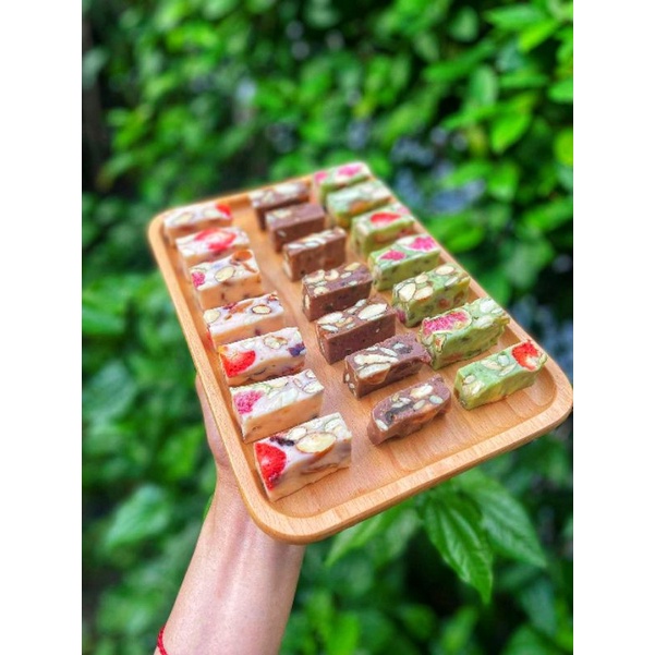 Kẹo Nougat - kẹo sữa hạt, kẹo hạnh phúc handmade thơm ngon