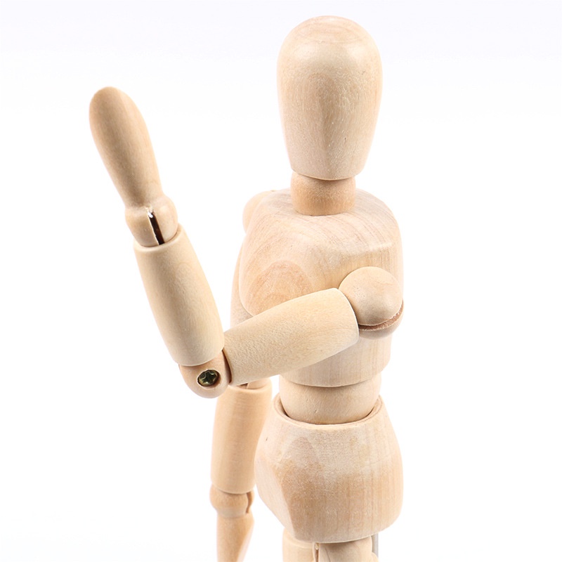 Hình nhân, tượng gỗ, manikin vẽ chân dung, truyện tranh giá rẻ - 11.4 cm/ 14 cm/ 20 cm/ 30 cm