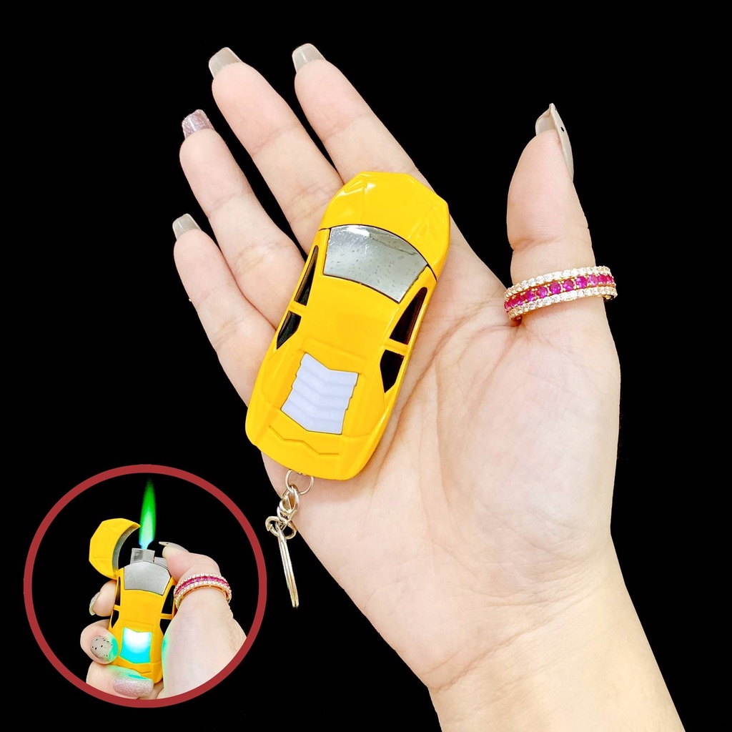 QUÀ TẶNG MENZ - Hột-𝙌𝙪𝙚̣𝙩-𝘽𝙖̣̂𝙩-𝙇𝙪̛̉𝙖 mô hình chiếc xe hơi có đèn sang trọng - FREESHIP