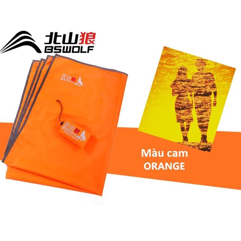 Thảm dã ngoại chống nước BSW-FL001. Dùng đa năng cắm trại, camping, sân vườn, câu cá.