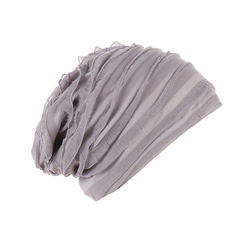 1 Mũ Turban Giữ Ấm Thoáng Khí Thời Trang Xuân Thu Cho Bạn Gái