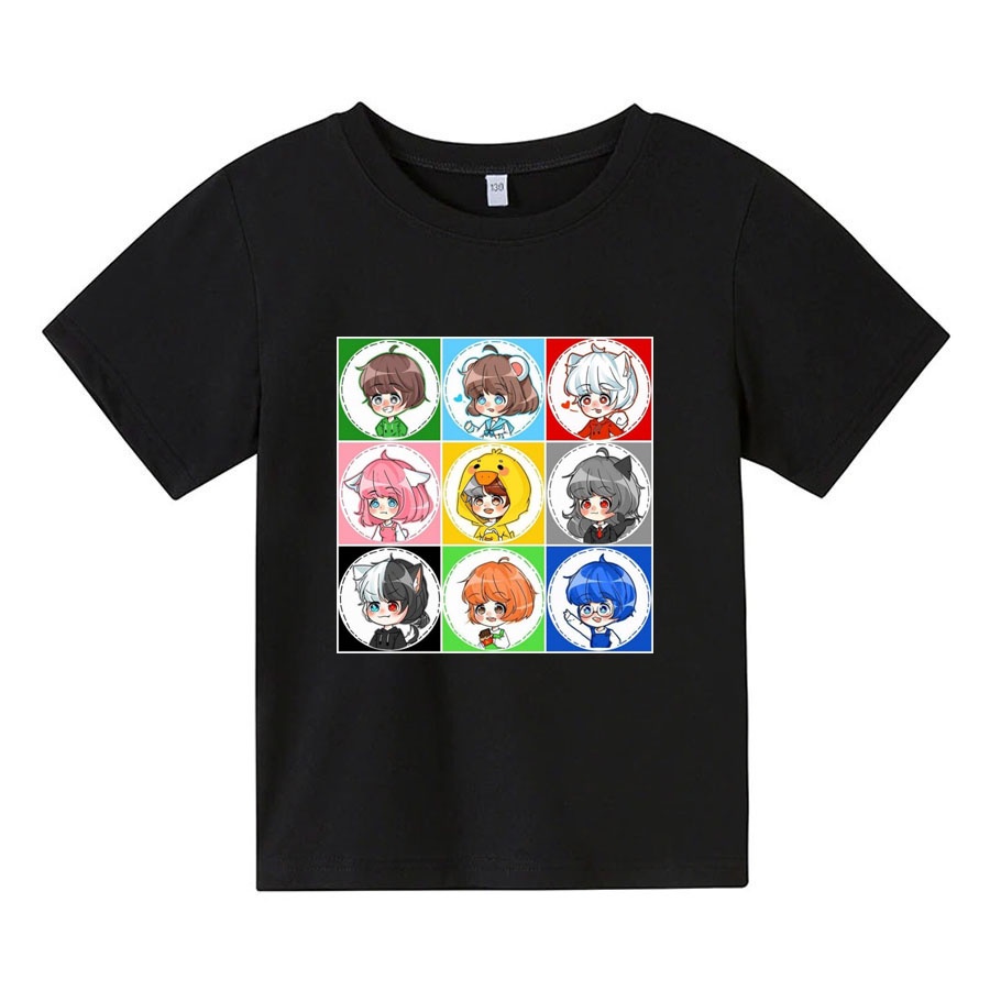 Áo thun trẻ em HERO TEAM, 4 màu, có size người lớn, King Cotton