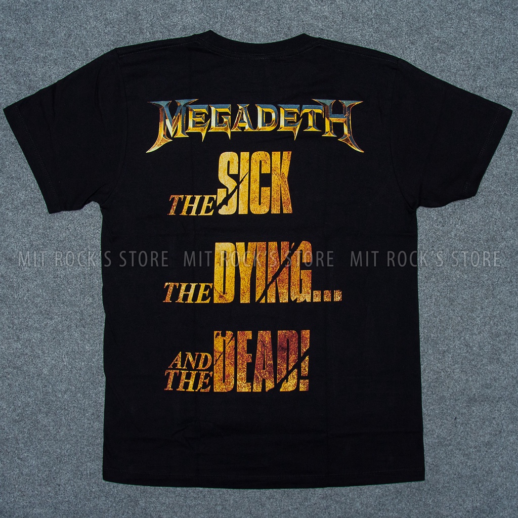 Áo Megadeth  - Rock band tee - Áo Rock - Size S, M, L, XL, XXL - Áo Thái Lan
