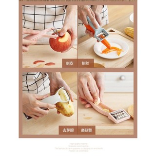 [Kho sỉ] Nạo gọt củ quả lúa mạch 2 đầu tiện dụng