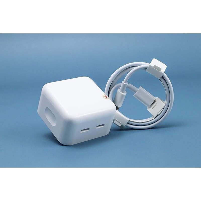 Bộ Sạc Nhanh PD 35W, 2 cổng Type C sạc cho 2 thiết bị cùng lúc, công nghệ PD cho điện thoại và máy tính bảng